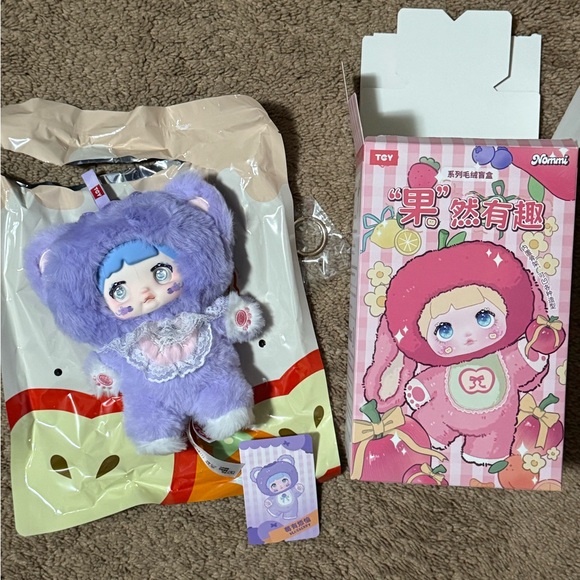 Nommi V3 Interesting Fruits Series Dream Eyes Miniso Blind Box Blueberry - Picture 1 of 5
